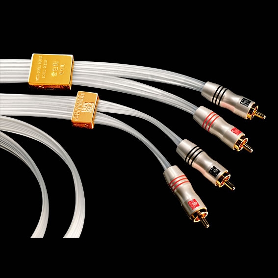 JungSon Gold Coated Copper Hifi Audio RCA Signal Cable