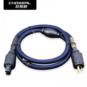 Choseal PB-5702 6N OCC HIFI Audiophlie AC Power Cable US/EUR Plugs