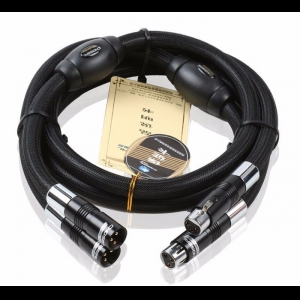 Choseal BB-5605 Top Class Quality 6N OCC Audiophile 24K Gold-plated Male And Female XLR Cable 1m (Pair)