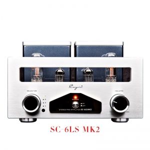 Cayin SC-6LS Mk2 Vacuum Tube Preamplifier Pre Amp 12AU7EH 22DE4 15db Gain Output 2~22v With Remote Control 350mv