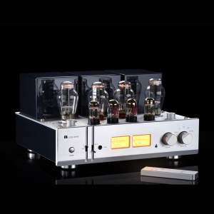 MUZISHARE X9 HI FI Integrated Amplifier Single-ended Class A Vacuum Tube 300B Tube Amp - Click Image to Close