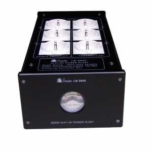Bada LB-5600 Audiophile Power Filter Schuko Socket 3300W 15A EUR Plug