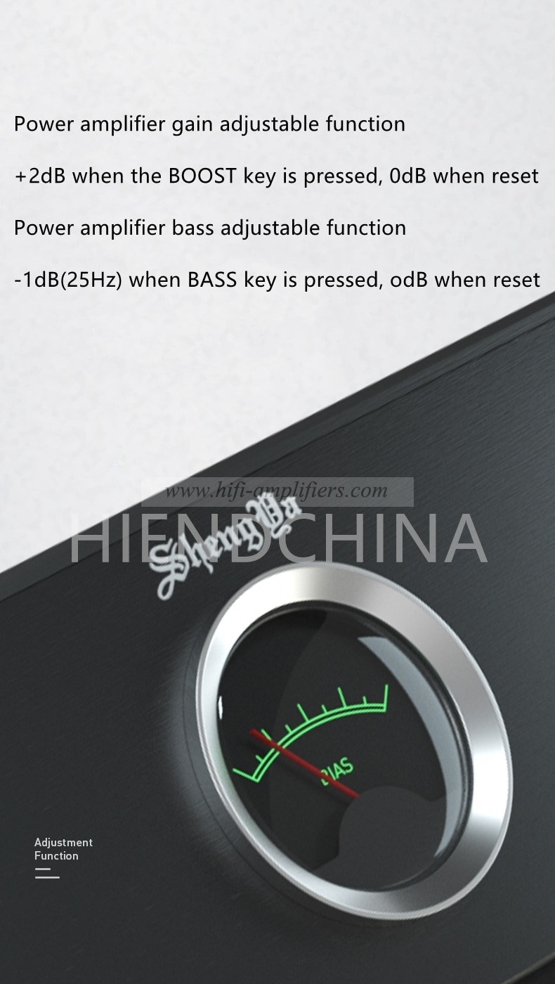 Shengya A-238II Hybrid Fully Balanced Integrated Power Amplifier Class A Tube Pre Hybrid Balanced Amplifier Hifi Professional
