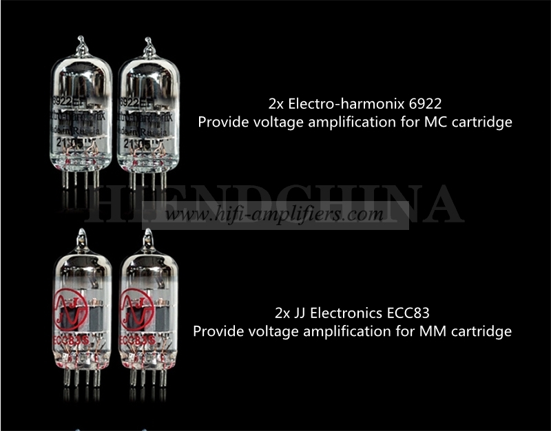 Cayin PH-9 HIFI vacuum tube phono amplifier MC gain three-speed adjustment supports MM/MC two groups of phono input