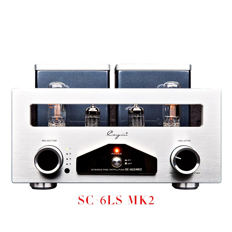 Cayin SC-6LS Mk2 Vacuum Tube Preamplifier Pre Amp 12AU7EH 22DE4 15db Gain Output 2~22v With Remote Control 350mv