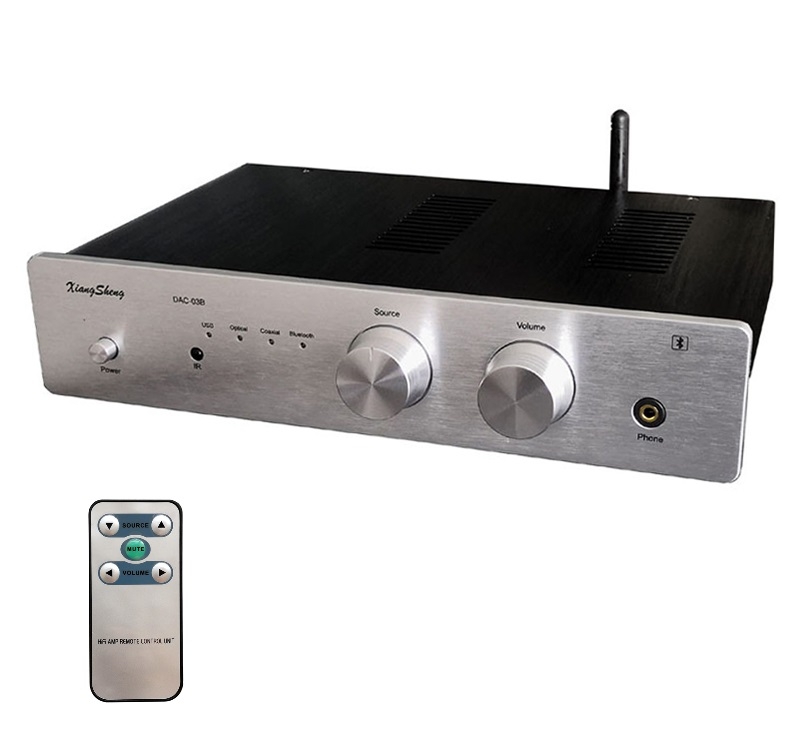 Xiangsheng DA-03A USB DAC Tube Headphone Amp Hifi Remote Control