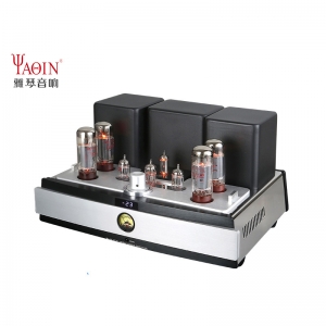 YAQIN MS-20L USB Digital Tube Amplifier EL34 Tube Amplifier Bluetooth Electronic Tube Audio Amplifier USA CSR8675 HIFI Tube AMP