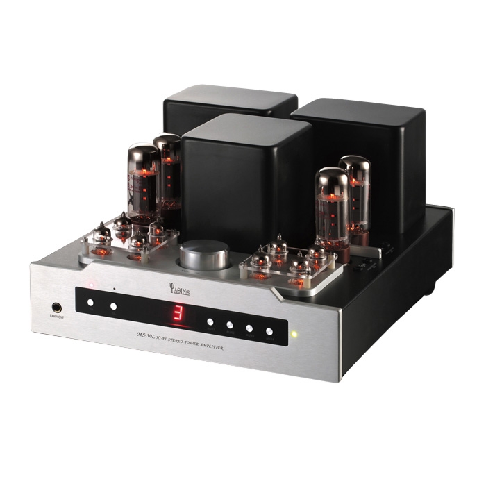 YAQIN MS-30L EL34 Push-Pull Tube Amplifier Lamp Integrated Amp with Headphone Output Remote