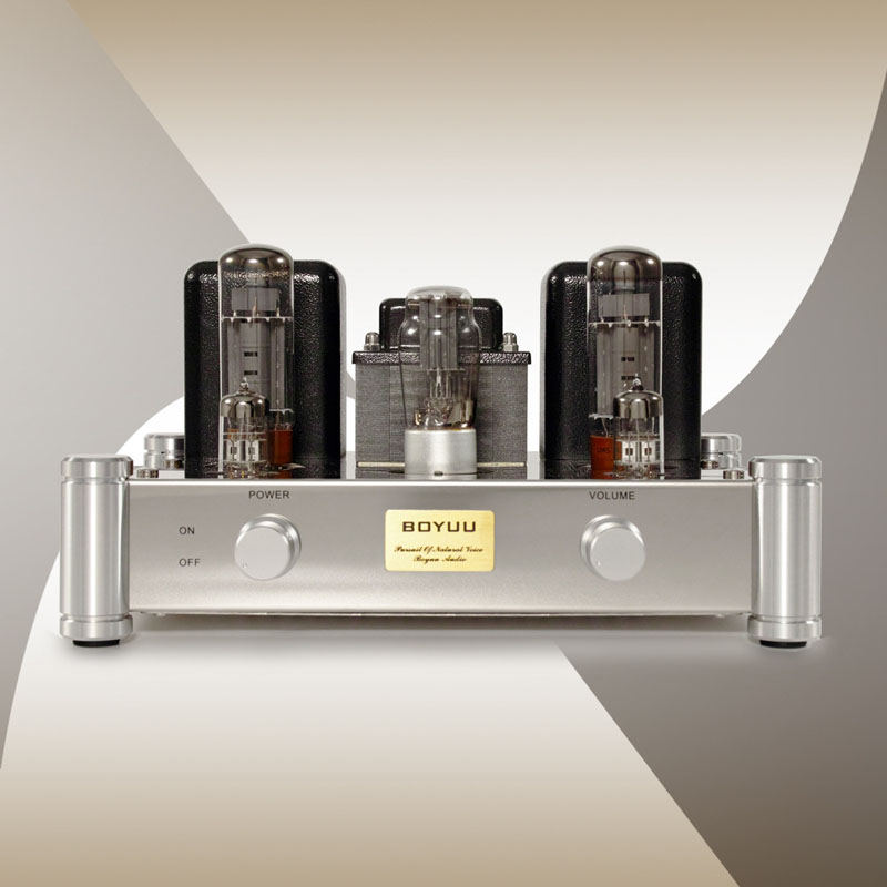 Reisong Boyuu A10 Tube Amplifier EL34 Lamp AMP 2*12W Pure Class A HIFI Tube Audio Preamplifier