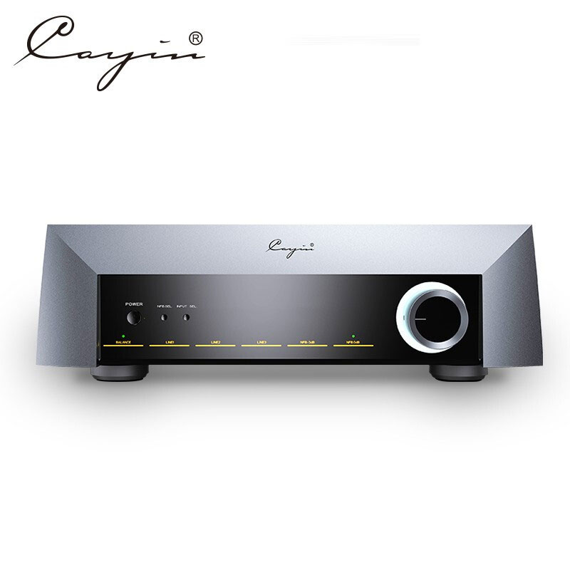Cayin M-11LS HIFI Stereo vacuum tube Preamplifier Preamp Balanced Signal transmission Remote Control